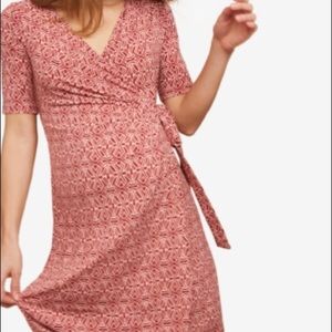 Motherhood Maternity Wrap Dress